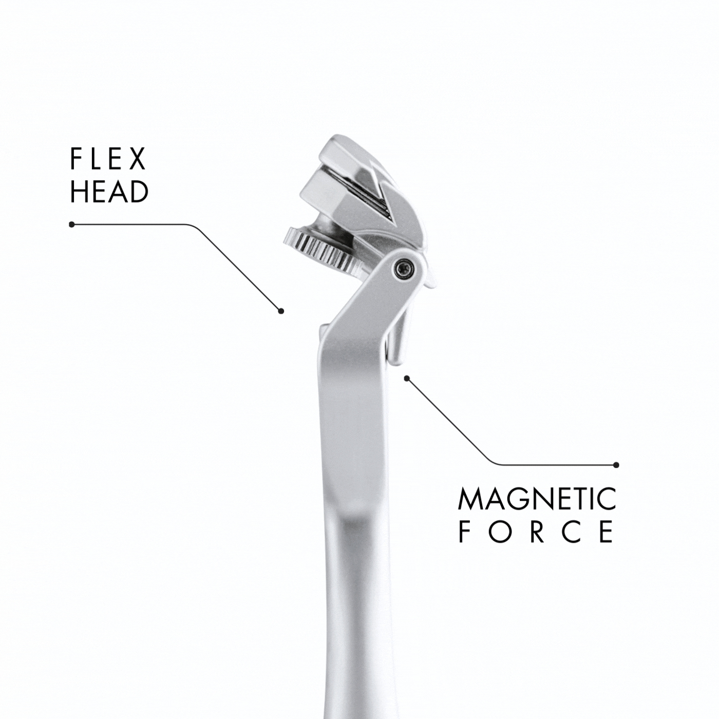 NEW: SHAVENT Compact 2.0 - Magnetic Force - handy wet razor for travel / shower