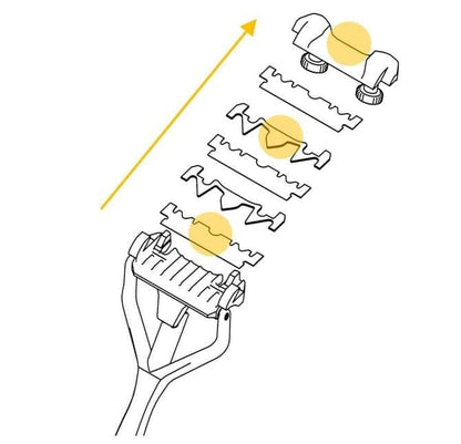 Shavent Klingenwechsel Anleitung, Schritt für Schritt